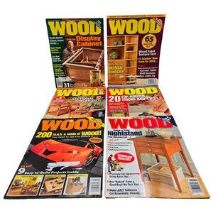 Wood Better Homes & Gardens Magazine Lot December January 2007 March July Septem